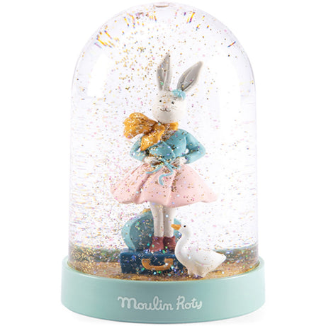 Moulin Roty Snow Globe with Rabbit - La Petite École de Danse