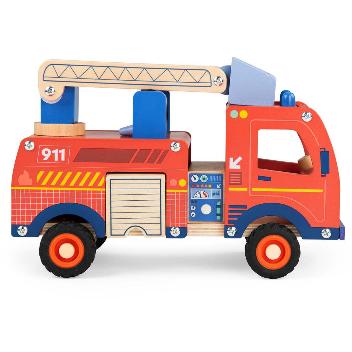 Moulin Roty Fire Truck - Avenue Du Moulin