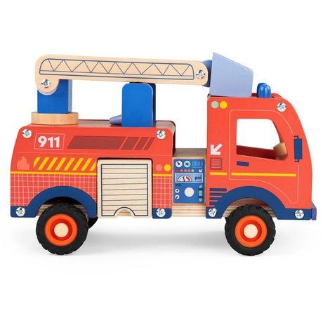 Moulin Roty Fire Truck - Avenue Du Moulin