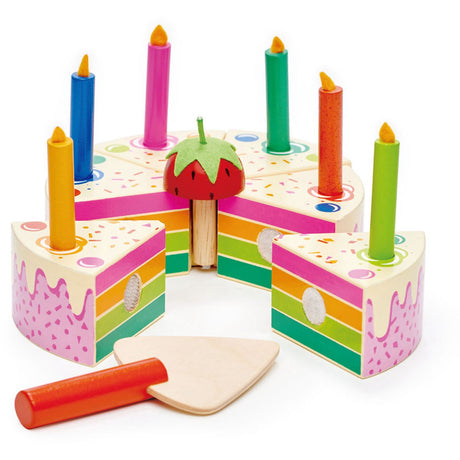 Tender Leaf Layer Cake with Light - Rainbow