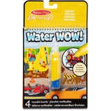 Melissa & Doug Gul Water Wow! Water-Reveal Pad Køretøjer