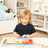 Melissa & Doug Multifarvet Reusable Sticker Pad My Town