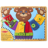 Melissa & Doug Multifarvet Activity Board Basic Skills