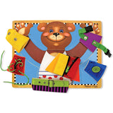 Melissa & Doug Multifarvet Activity Board Basic Skills