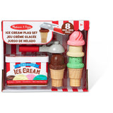Melissa & Doug Multifarvet Toy Scoop & Stack Ice Cream Cone Playset
