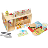 Melissa & Doug Multifarvet Sandwich-Disk Set With 52 Dele