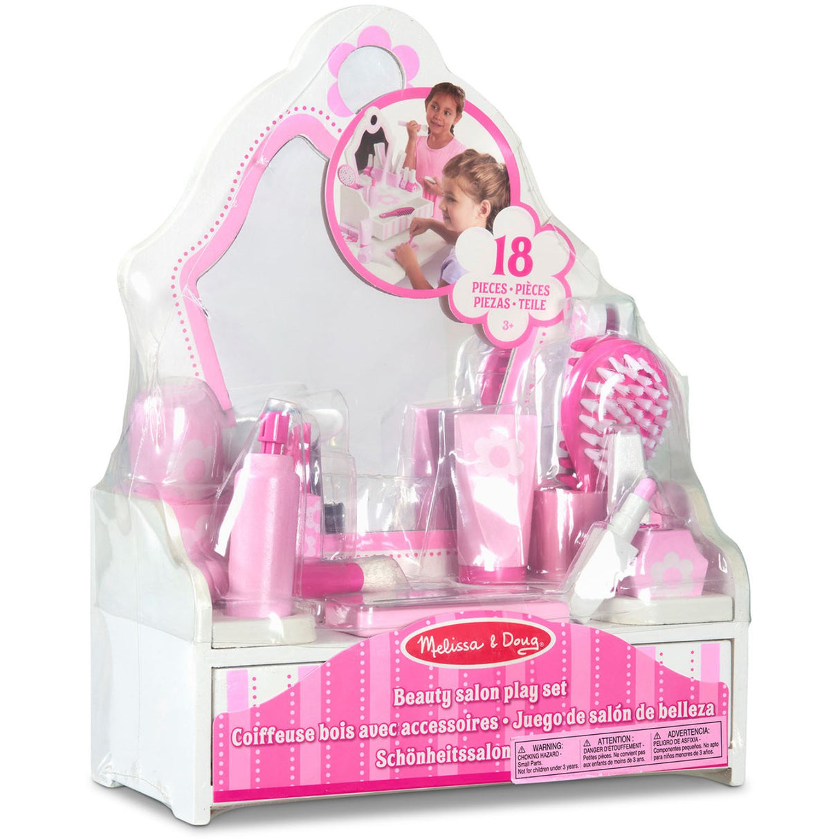 Melissa & Doug Multifarvet Toy Vanity Play Set