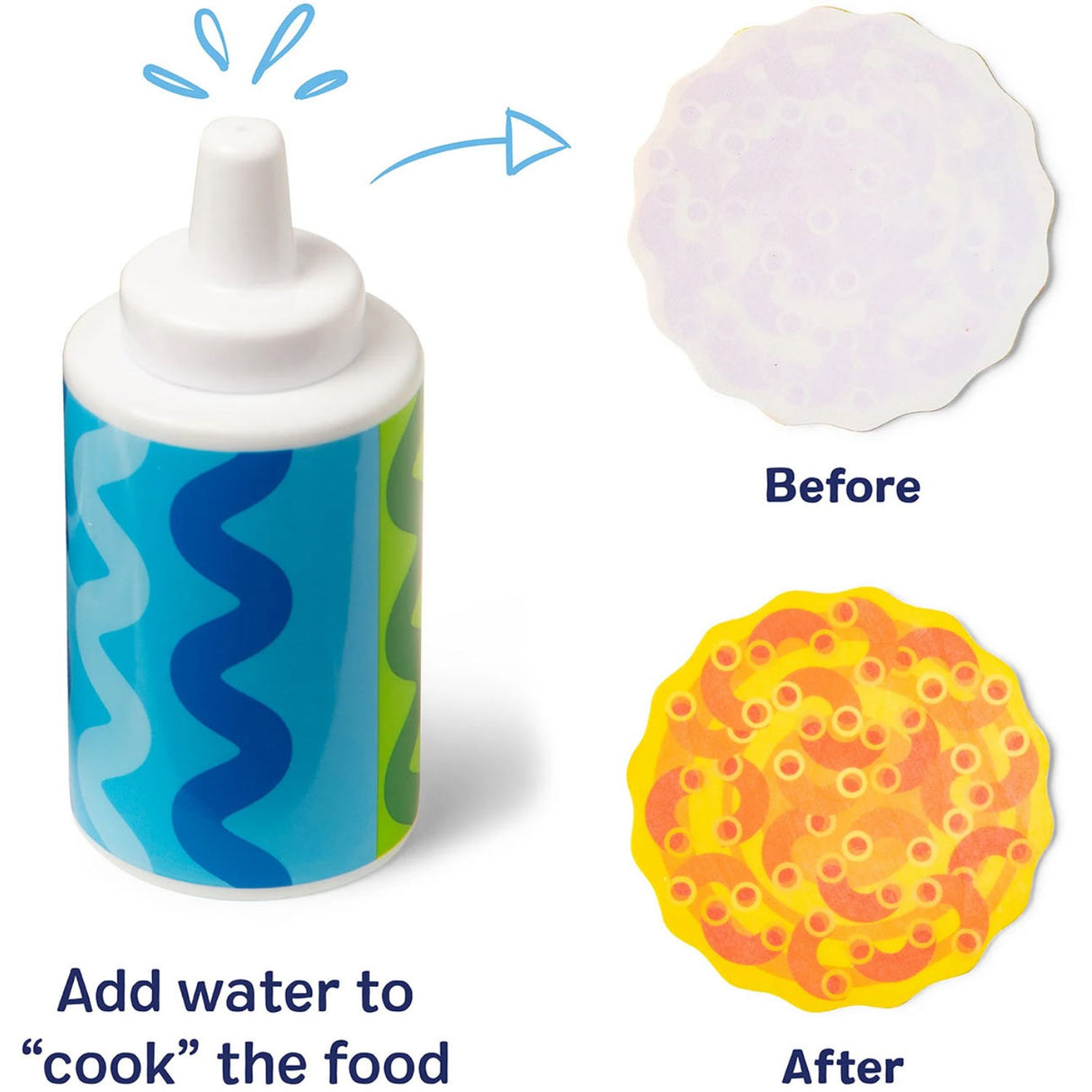 Melissa & Doug Multifarvet Legesæt - Water Wow! Simmer & Stir: Kogeplade-Sæt