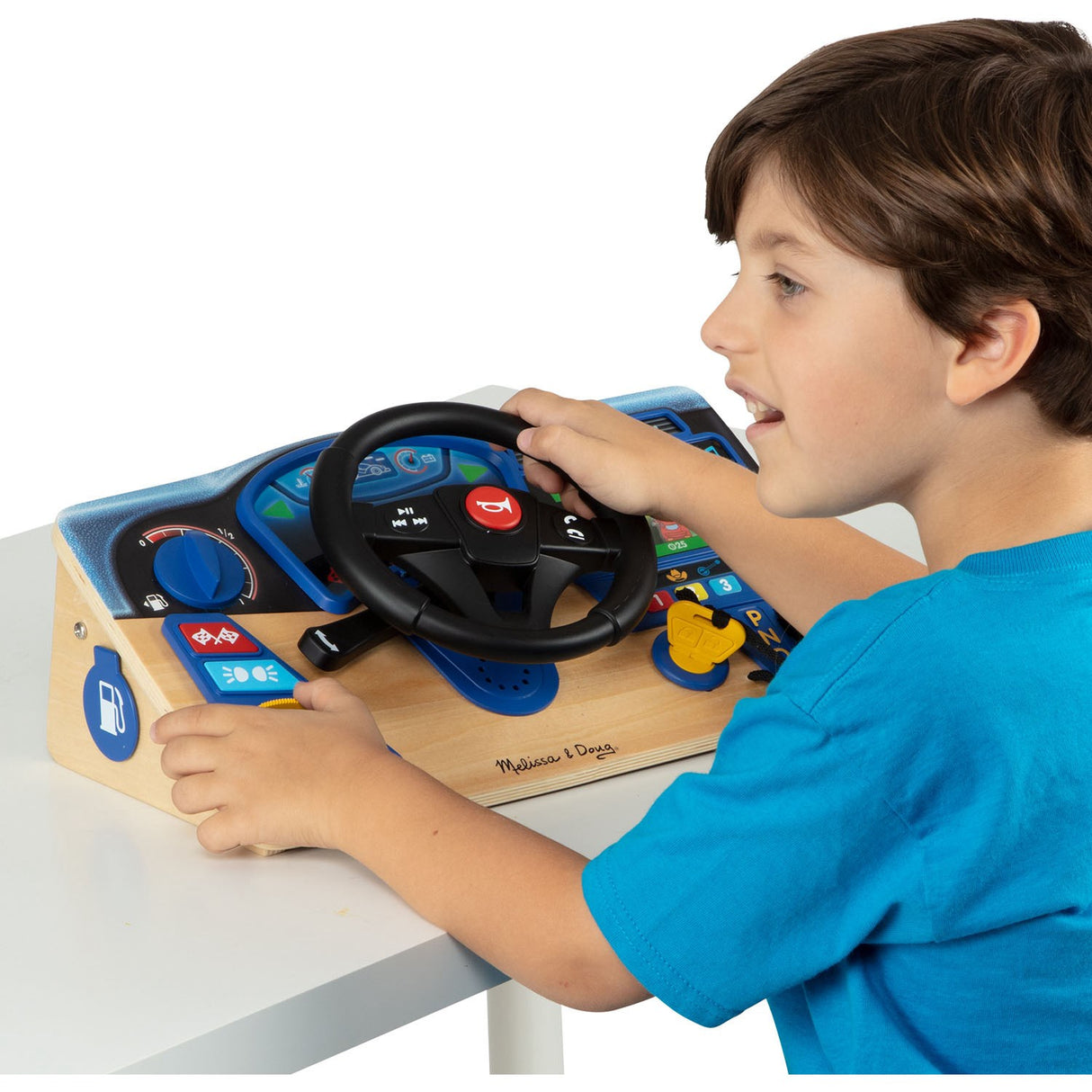 Melissa & Doug Multifarvet Interactive Dashboard Vroom And Zoom