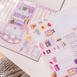 Melissa & Doug Multifarvet Reusable Sticker Pad Play House!