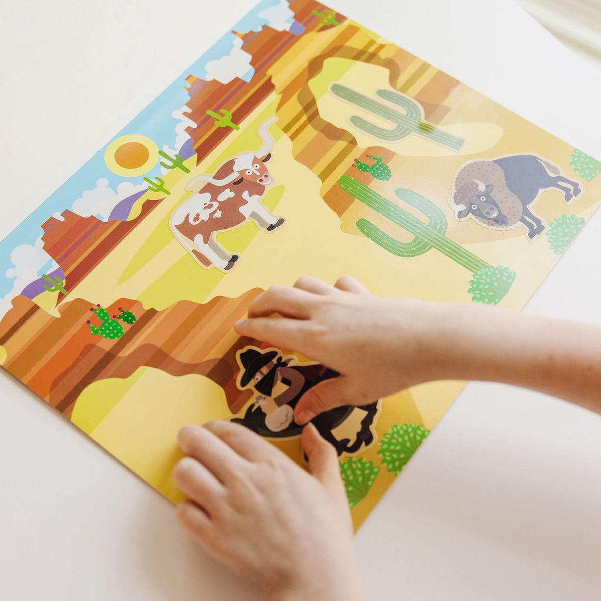 Melissa & Doug Multifarvet Reusable Sticker Pad Adventure