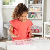 Melissa & Doug Multifarvet Reusable Sticker Pad Play House!