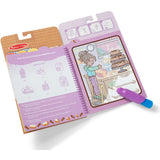 Melissa & Doug Lilla Coloring Book "Water Wow!" Snackdufte