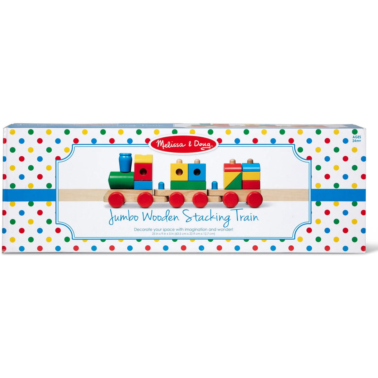Melissa & Doug Multifarvet Toy - Tog For Stabling