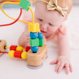 Melissa & Doug Multifarvet Wooden First Bead Maze
