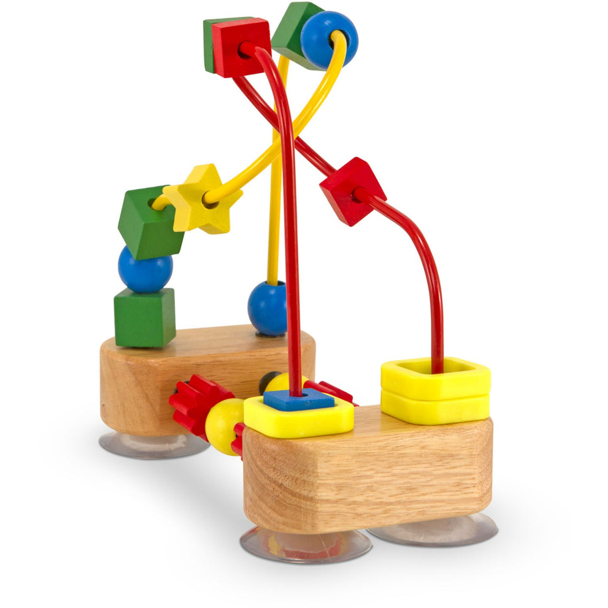 Melissa & Doug Multifarvet Wooden First Bead Maze