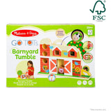 Melissa & Doug Multifarvet Toy - Go Tots - Bondegårds Tumlesæt