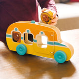 Melissa & Doug Multifarvet Bus - Go Tots - Rul Og Kør