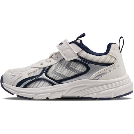 Hummel White/Navy Effort One Vc Jr Sneakers
