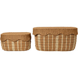 Ferm Living Natural/Off-white Rivan Storage Baskets 2 Pack