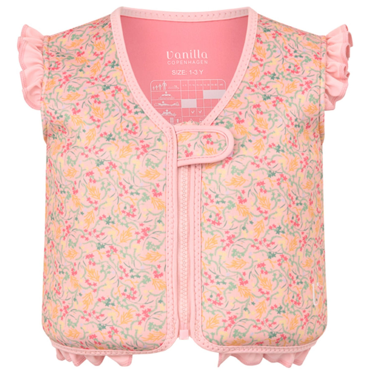 Vanilla COPENHAGEN English Rose Liberty Beach Swim Vest Neoprene