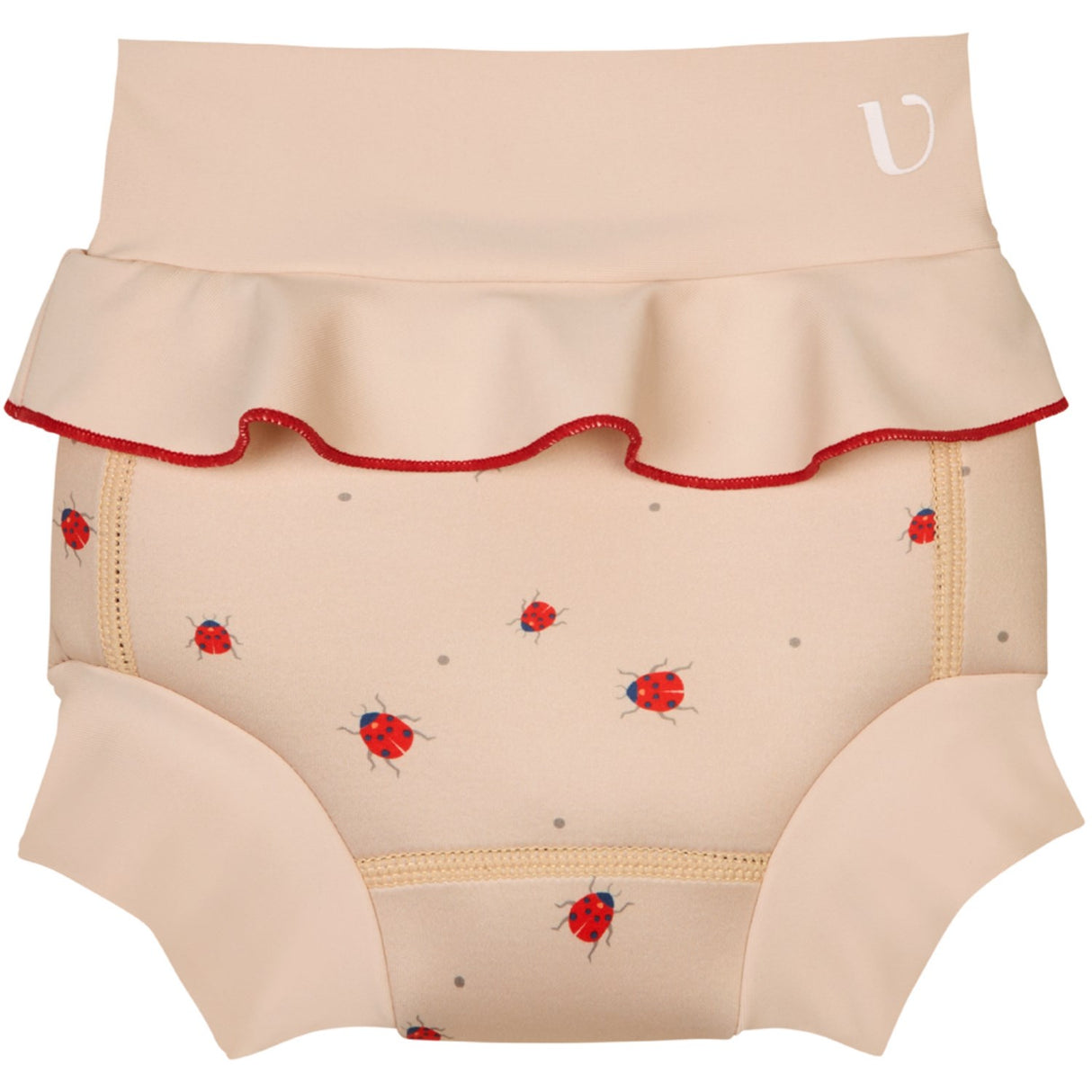 Vanilla COPENHAGEN Beige Ladybug Swim Pants Neoprene
