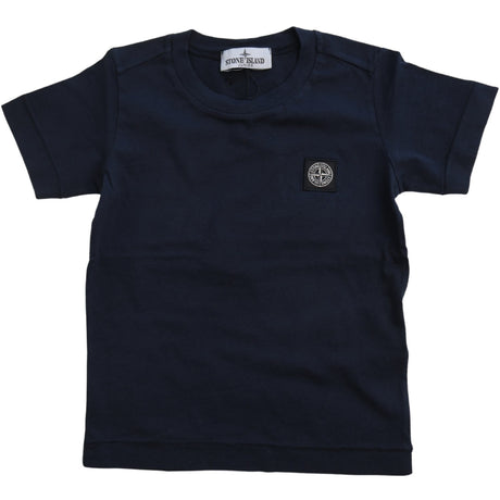 Stone Island Navy Blue Ss T-Shirt