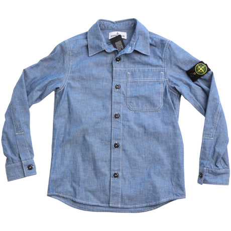 Stone Island Sky Blue Shirts