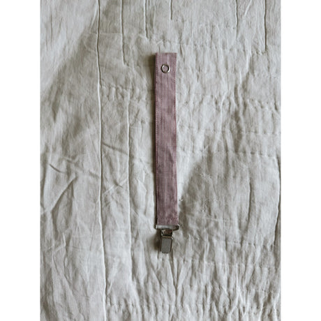 Lalaby Berry Stripe Pacifier Clip