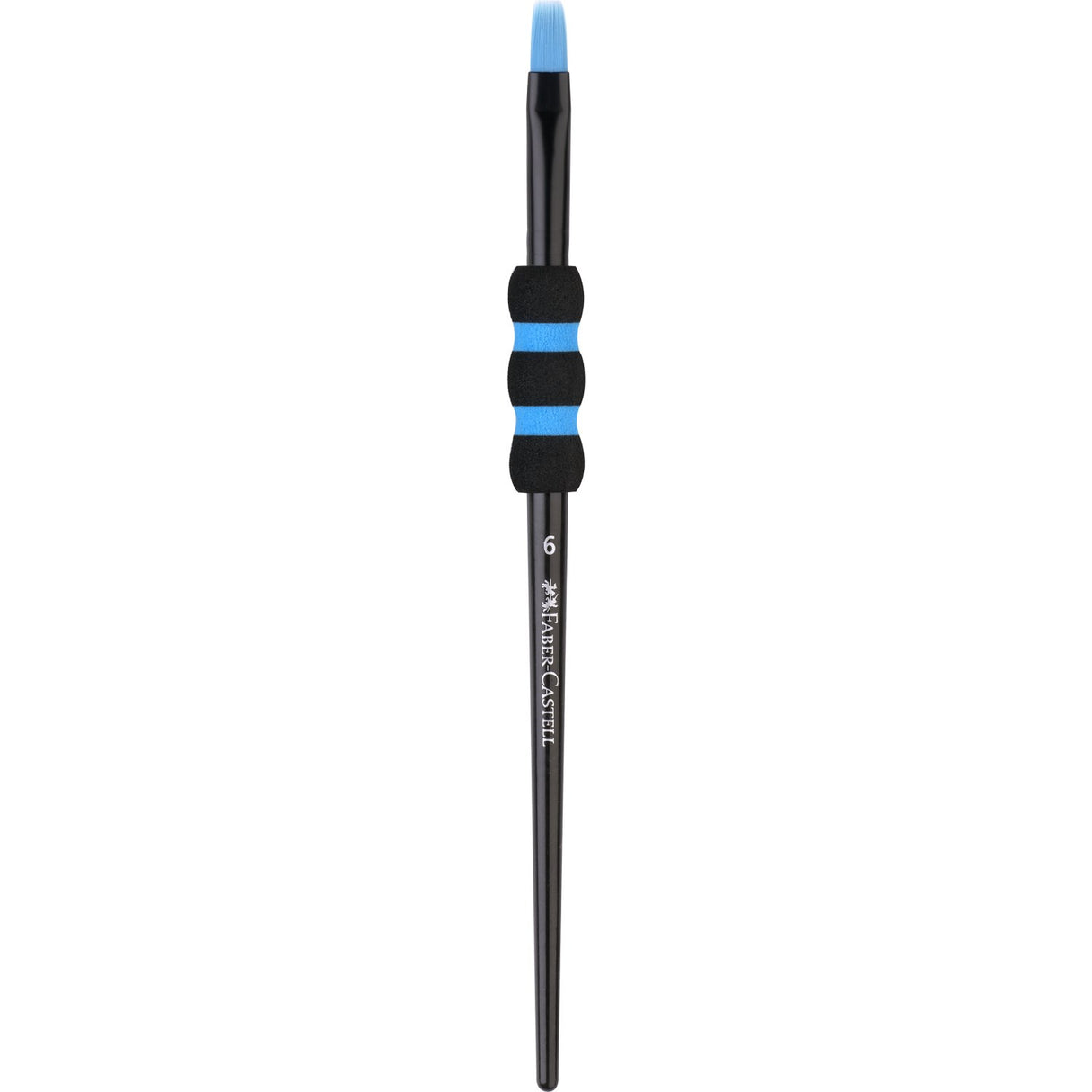 Faber-Castell Brush Set w/Soft Touch Grip, 6 Size BC