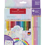 Faber-Castell 18+6 Grip Unicorn Crayons, Sparkle