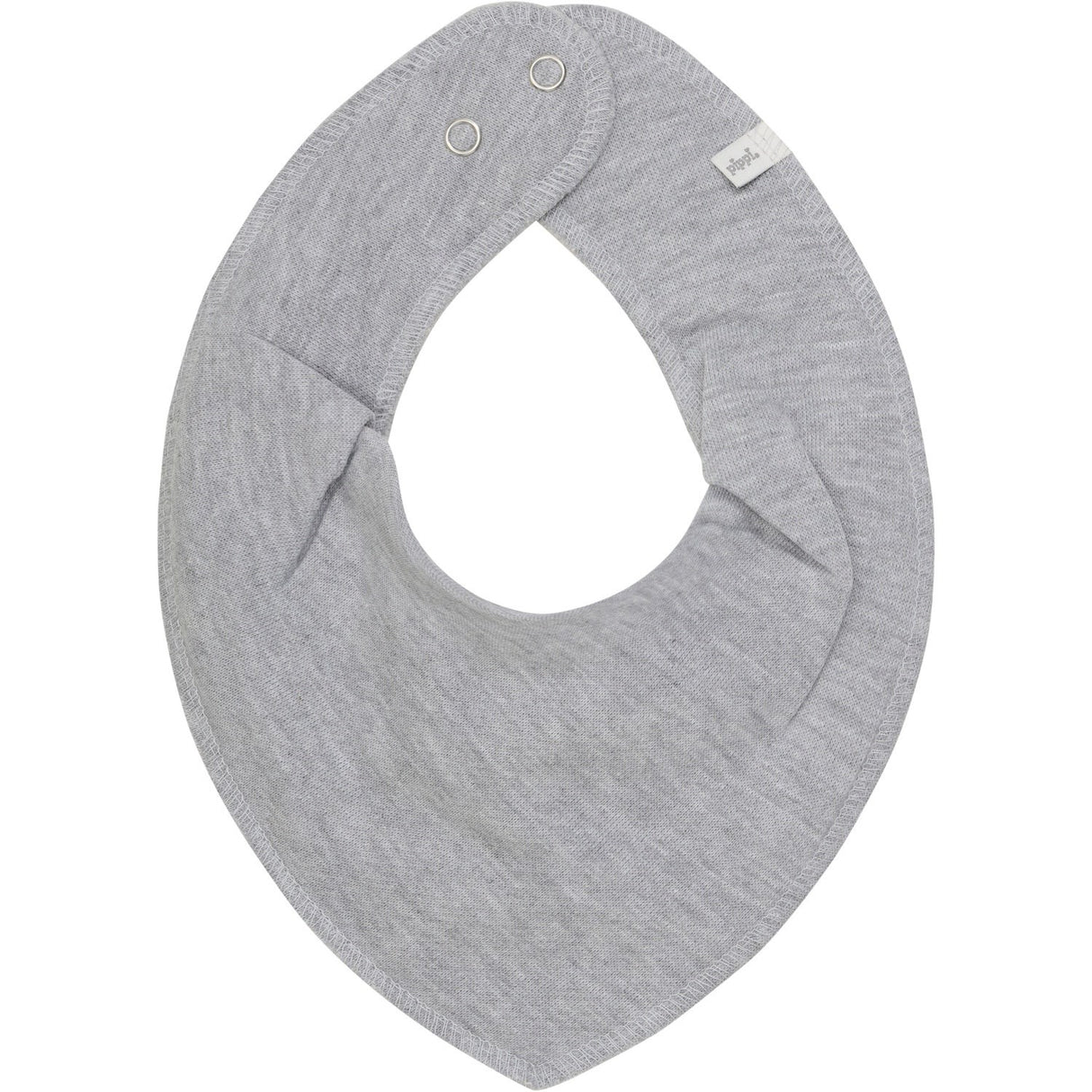 Pippi Blue Fog Bandana Bib - Solid  (5-Pack)