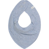 Pippi Blue Fog Bandana Bib - Solid  (5-Pack)