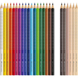 Faber-Castell Grip Crayons "Skin Tones" 24 pcs