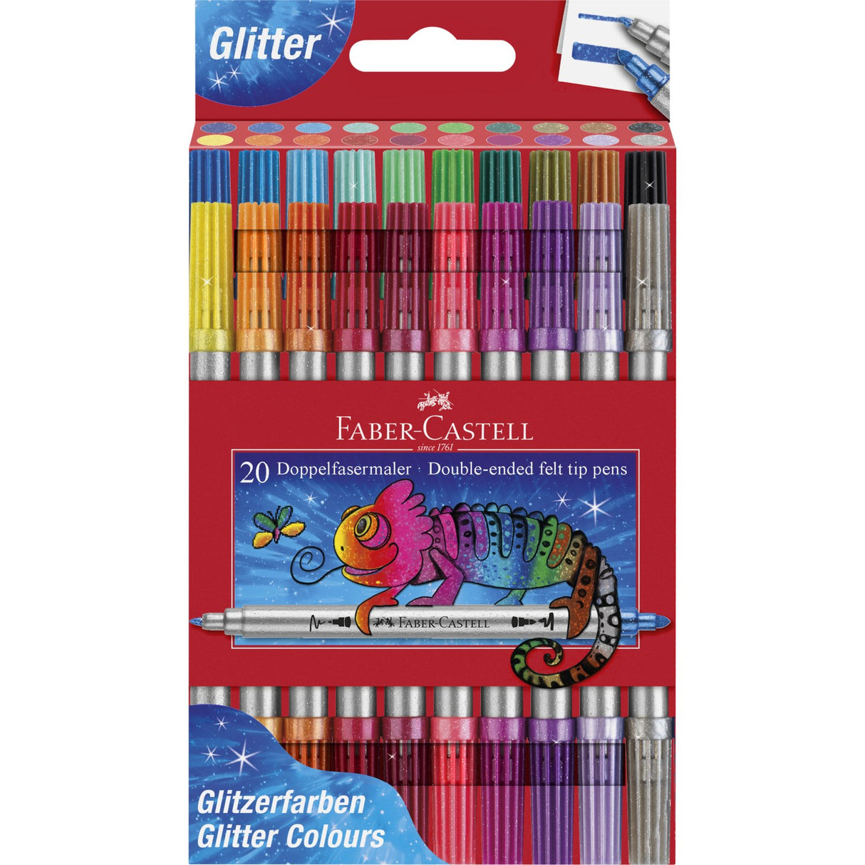 Faber-Castell markers double 20 pcs