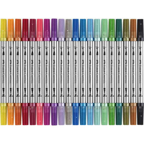 Faber-Castell markers double 20 pcs
