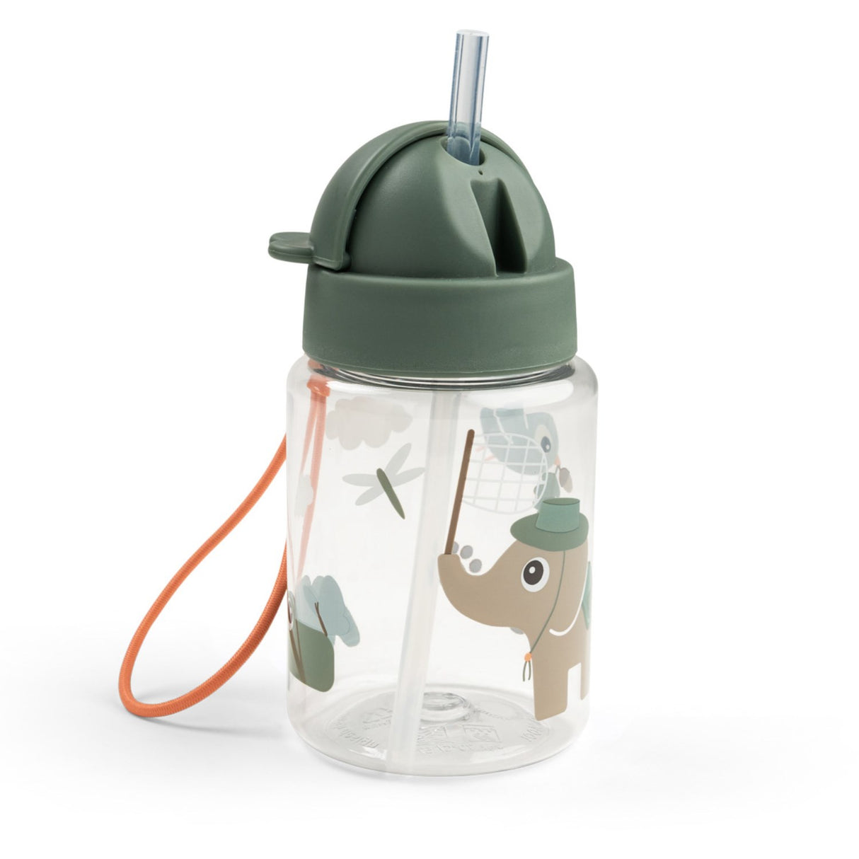 DonebyDeer Green Tiny Trails Straw Bottle