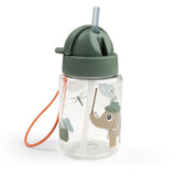 DonebyDeer Green Tiny Trails Straw Bottle