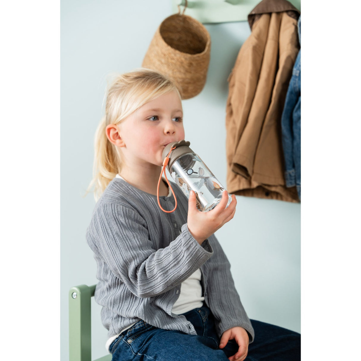 DonebyDeer Sand Tiny Trails Straw Bottle