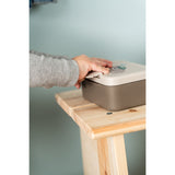 DonebyDeer Sand Tiny Trails Tiny Lunch Box With Snack Picks