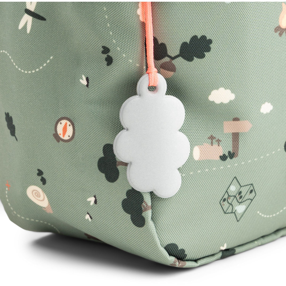 DonebyDeer Green Tiny Trails Kids Backpack