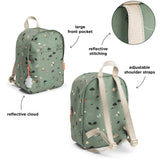 DonebyDeer Green Tiny Trails Kids Backpack