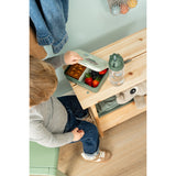 DonebyDeer Green Tiny Trails Lunch Box With Divider
