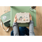 DonebyDeer Sand Tiny Trails Lunch Box With Divider