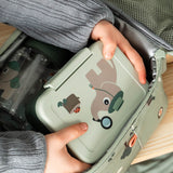 DonebyDeer Green Tiny Trails Tiny Lunch Box With Snack Picks