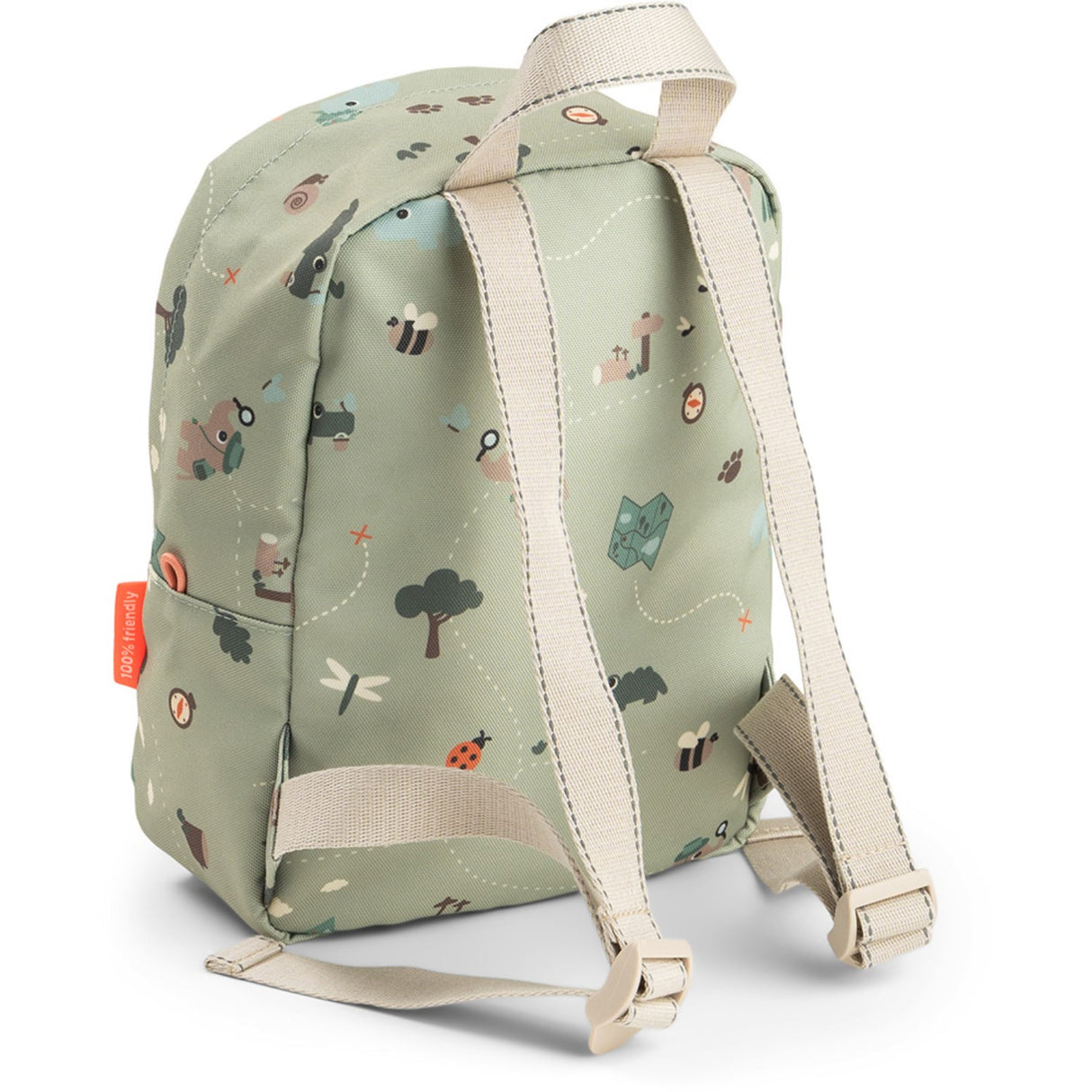 DonebyDeer Green Tiny Trails Tiny Backpack