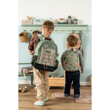 DonebyDeer Green Tiny Trails Tiny Backpack