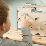 DonebyDeer Sand Tiny Farm Tiny Insulated Lunch Bag