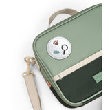 DonebyDeer Green Tiny Trails Insulated Lunch Bag