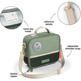 DonebyDeer Green Tiny Trails Insulated Lunch Bag